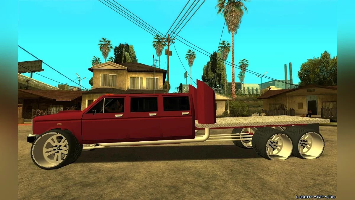 Bobcat Піднятий Трак / GTA San Andreas