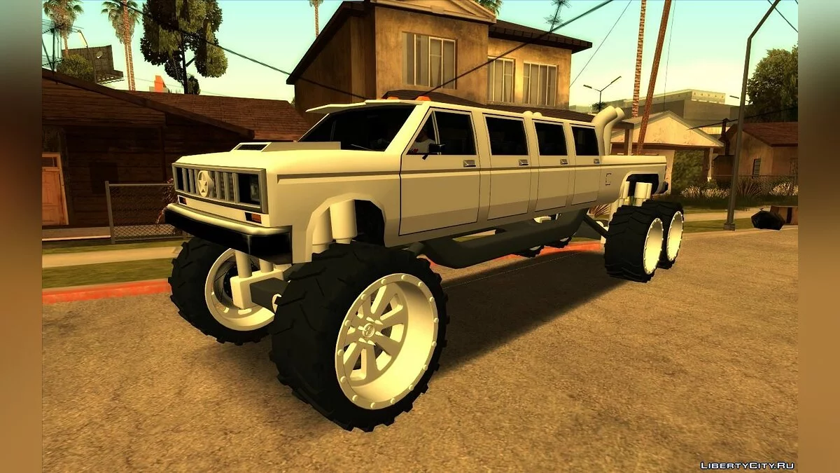 Caminhão Bobcat Elevado / GTA San Andreas