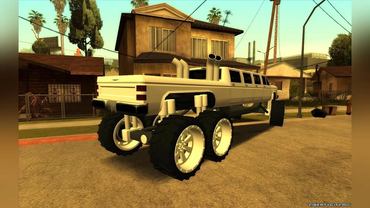 Caminhão Bobcat Elevado / GTA San Andreas
