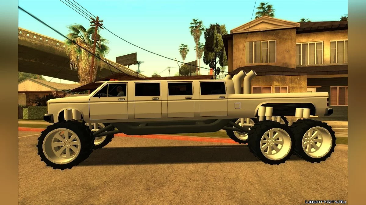 Caminhão Bobcat Elevado / GTA San Andreas