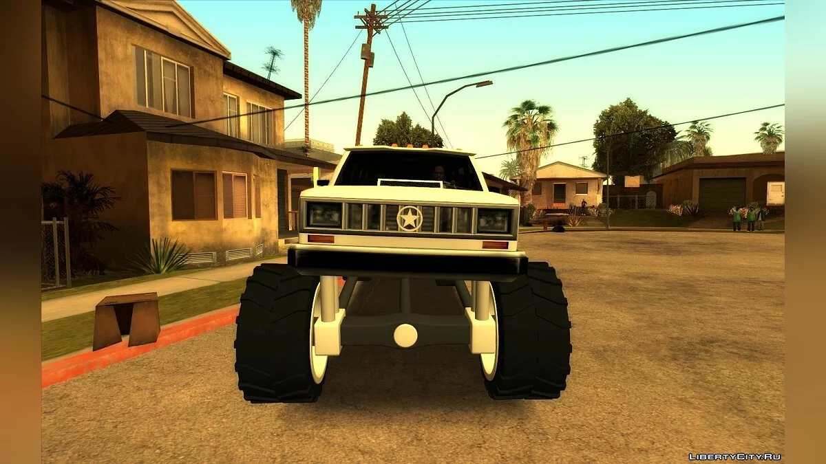 Caminhão Bobcat Elevado / GTA San Andreas