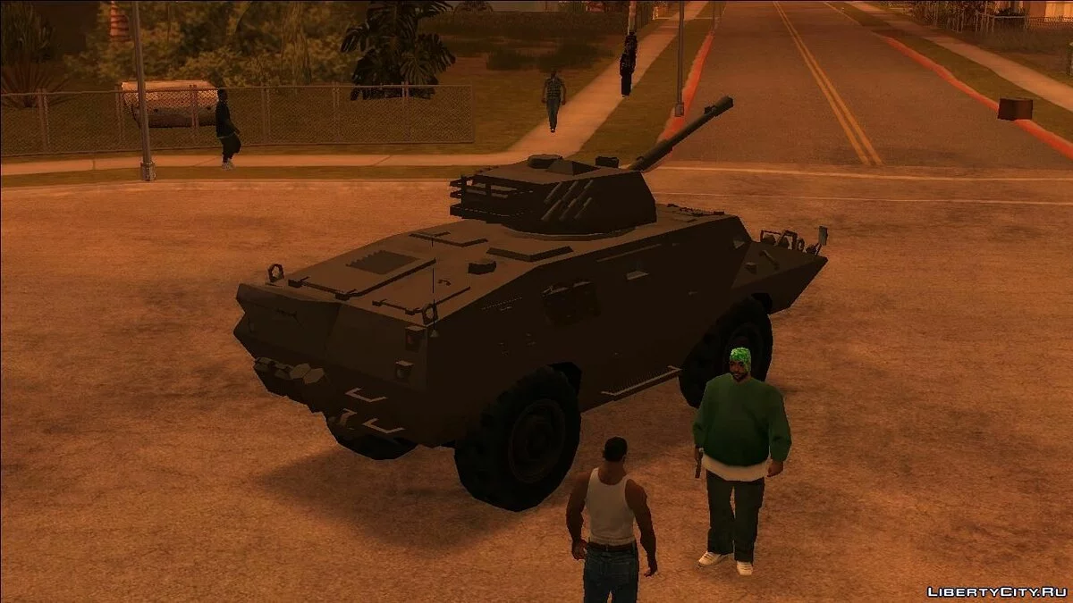 HVY LAV-510 SA Style (додати або замінити) / GTA San Andreas
