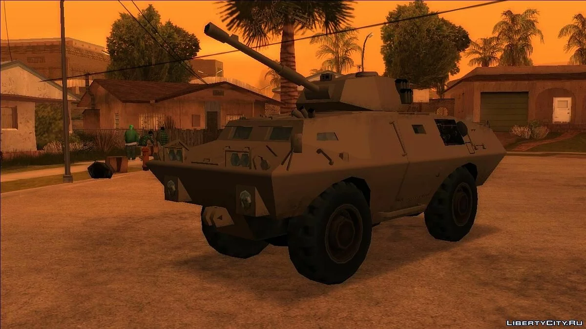 HVY LAV-510 SA Style (додати або замінити) / GTA San Andreas