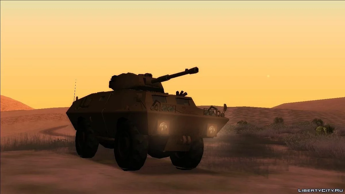 HVY LAV-510 SA Style (додати або замінити) / GTA San Andreas