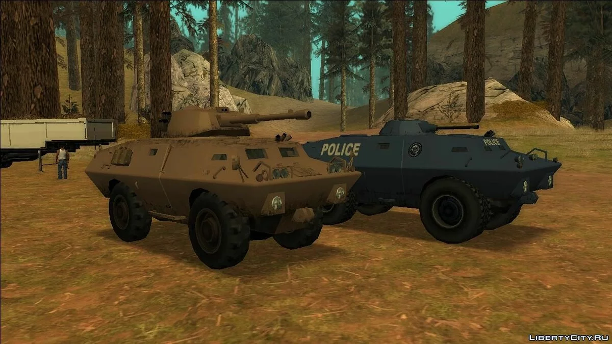 HVY LAV-510 SA Style (додати або замінити) / GTA San Andreas