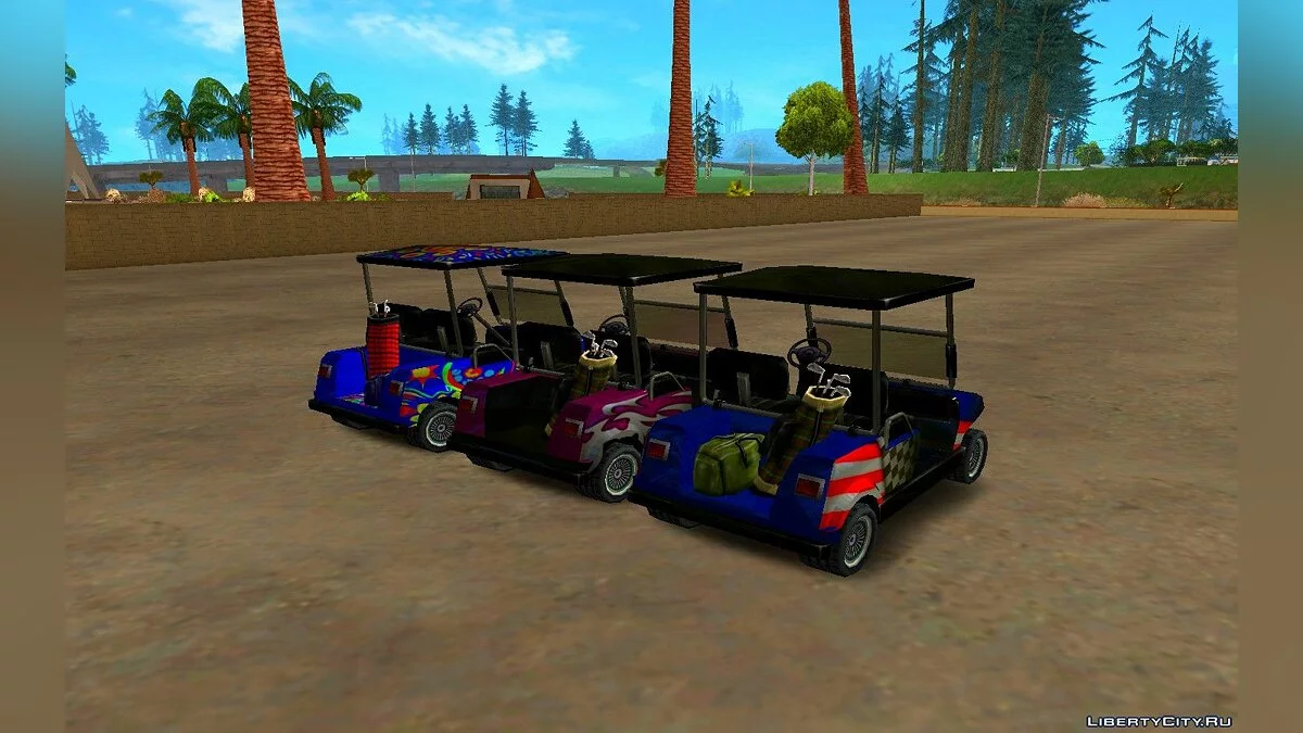 Кэдді, адаптований до покраски / GTA San Andreas