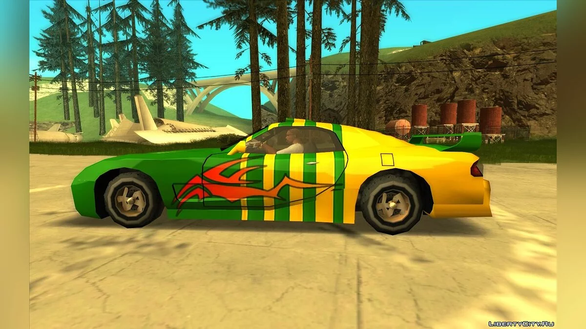 带有新调整的 ZR-350 / GTA San Andreas
