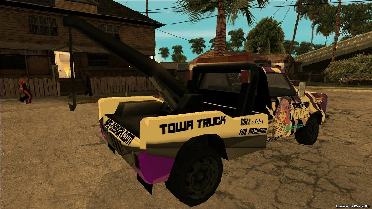 Abschleppwagen Tokoyami Towa (Itasha) / GTA San Andreas