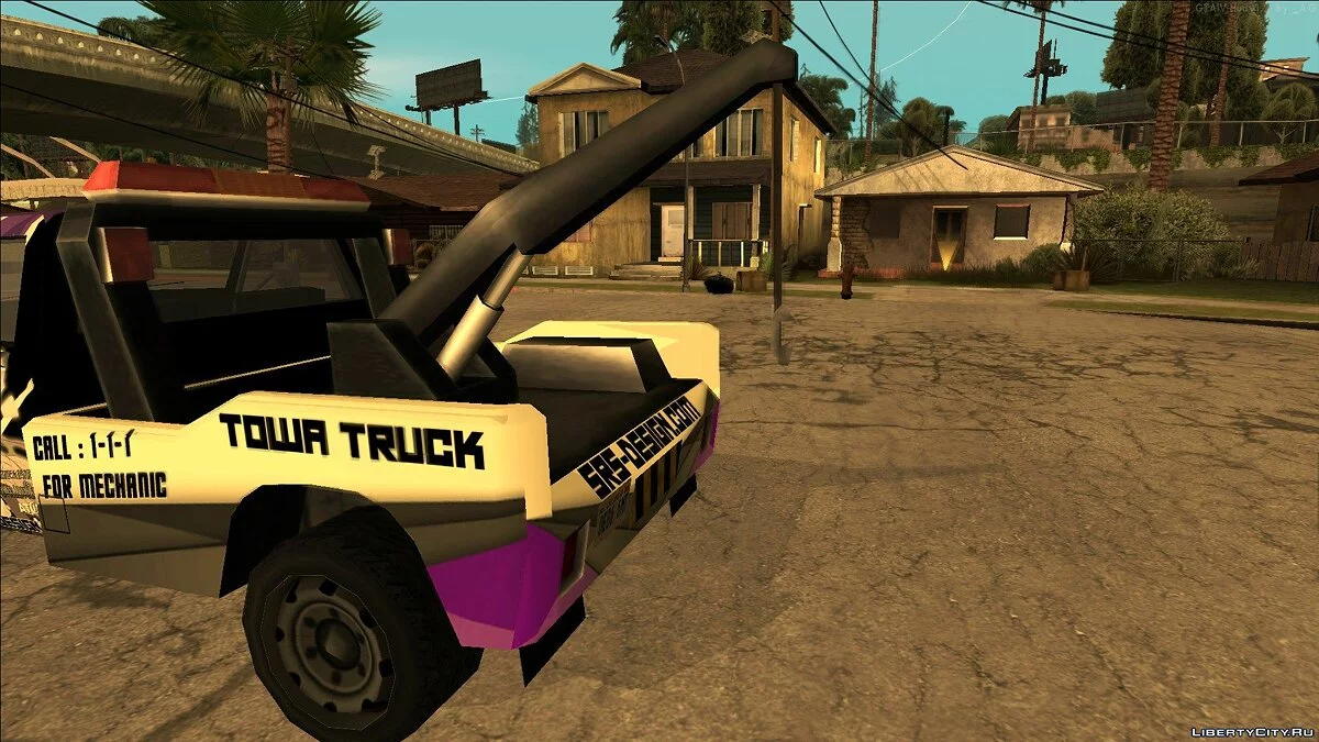 Abschleppwagen Tokoyami Towa (Itasha) / GTA San Andreas