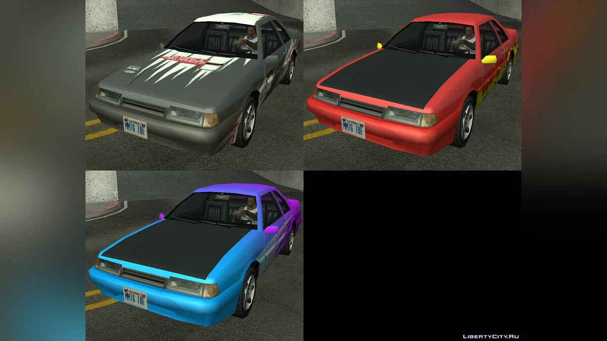 1986 Karin Previon (Tunable) v1.1b / GTA San Andreas
