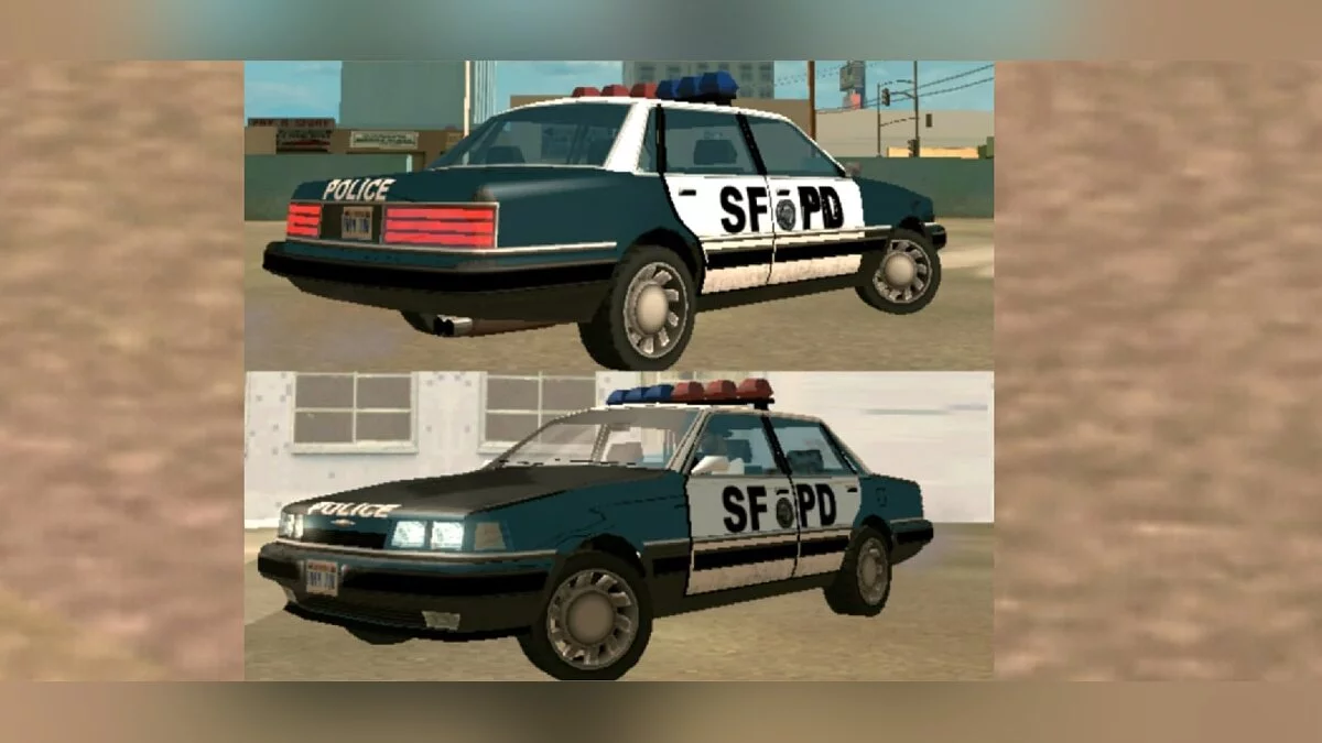 Primo Luxuoso SFPD / GTA San Andreas