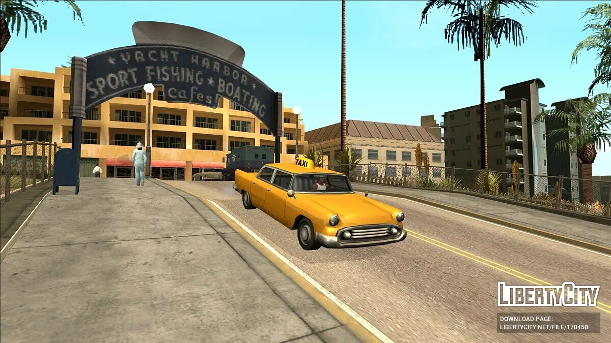 Oceande + Oceandale Taxi (Remplacer + Addon) / GTA San Andreas