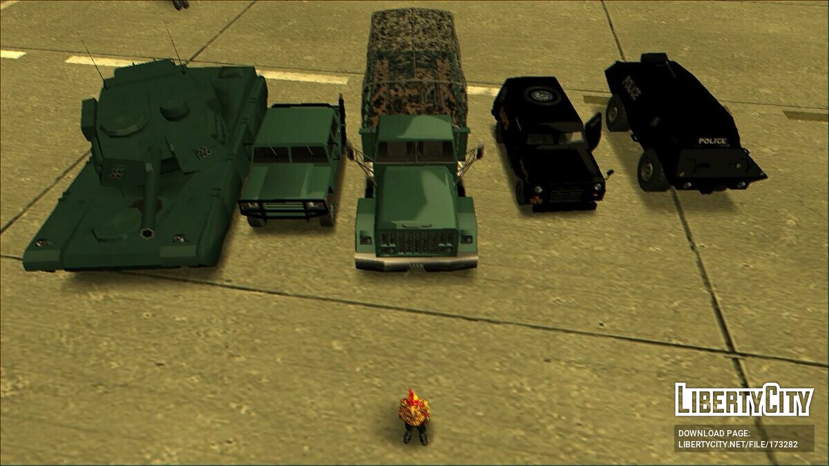 gta sa revamped vehicles project