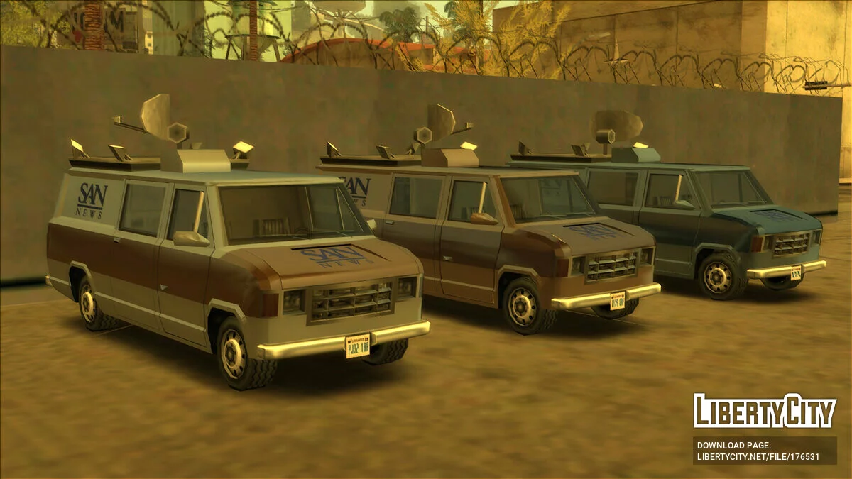 Declasse Burrito XL (редакція SA) / GTA San Andreas