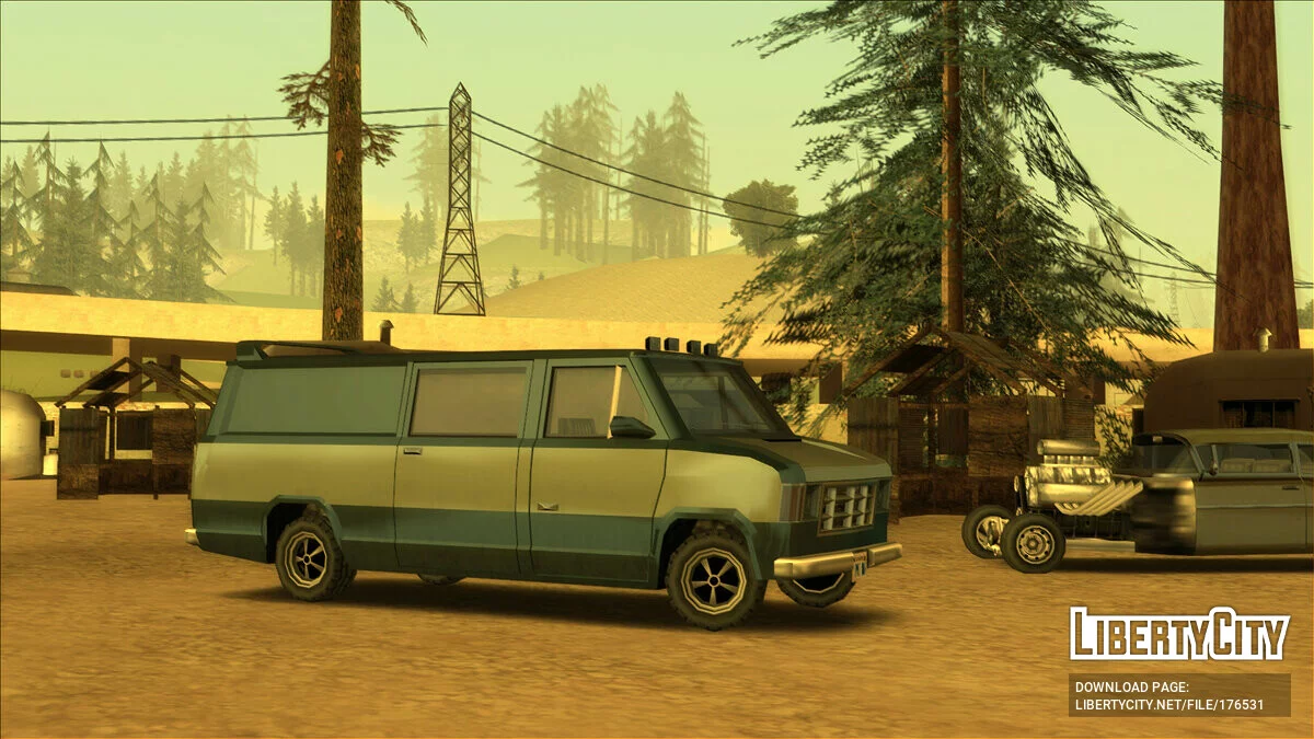 Declasse Burrito XL (редакція SA) / GTA San Andreas