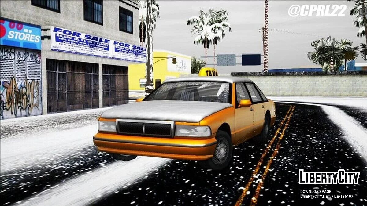 Taxi de invierno / GTA San Andreas