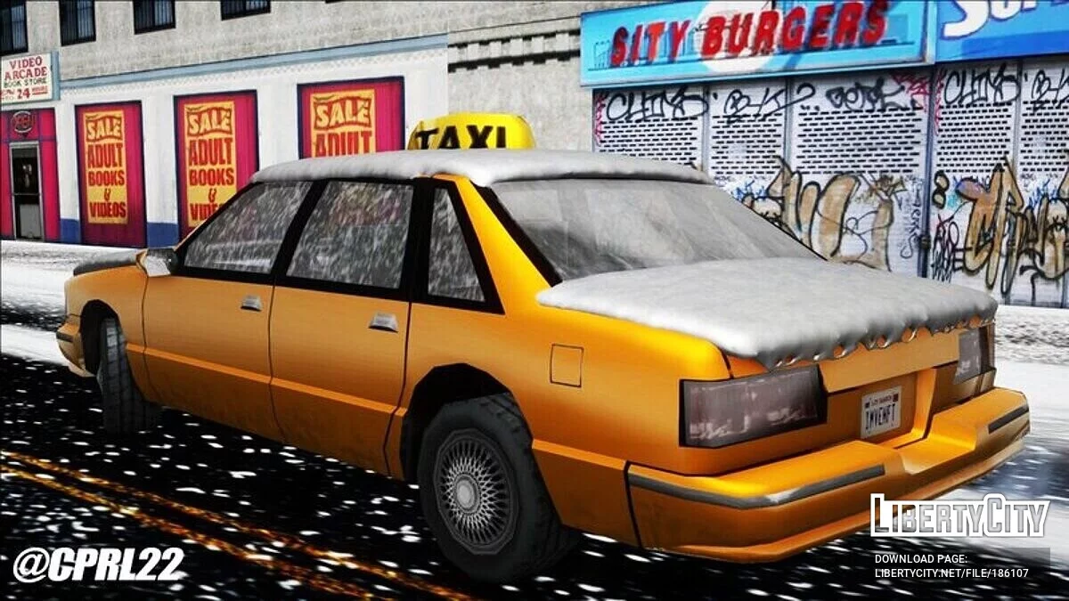 Taxi de invierno / GTA San Andreas