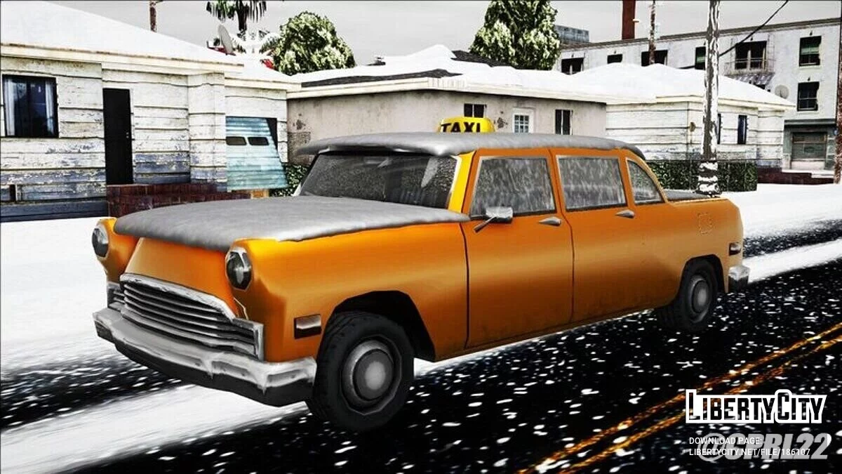 Taxi de invierno / GTA San Andreas