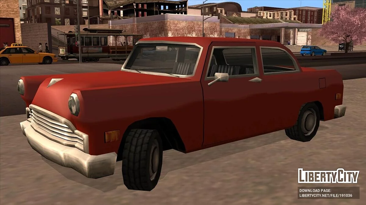 Cabbie deux portes / GTA San Andreas