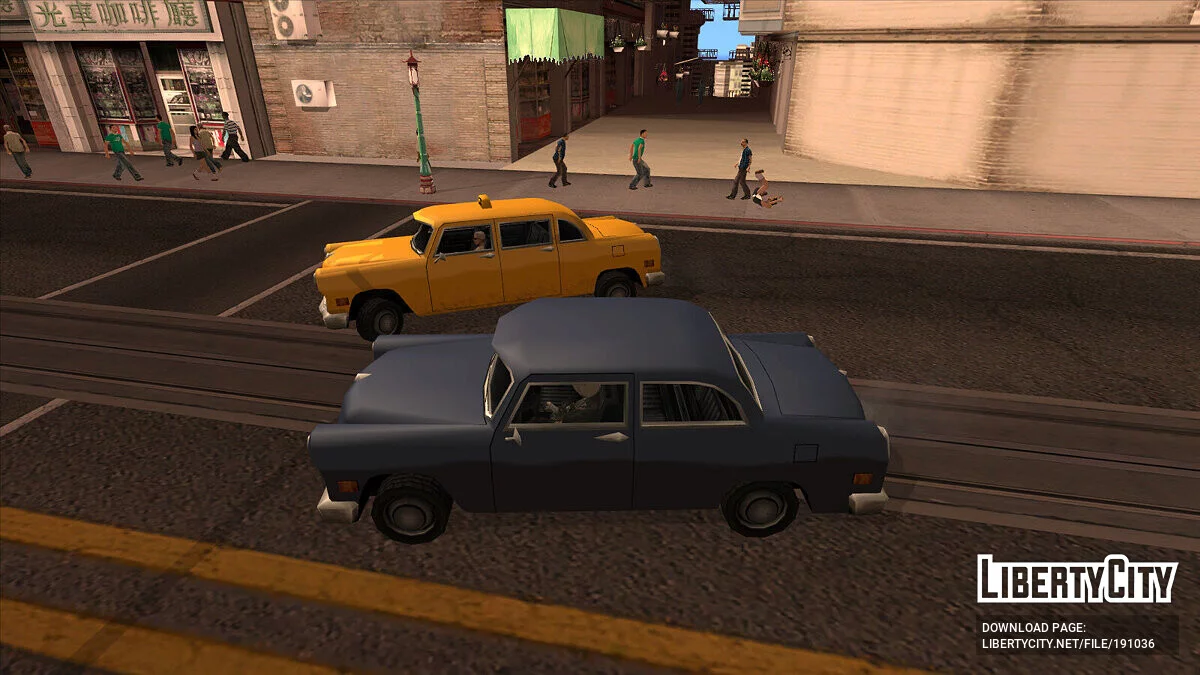 Cabbie deux portes / GTA San Andreas