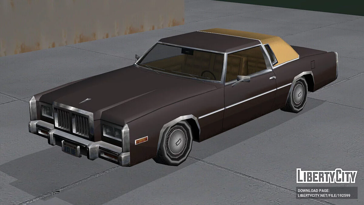 Lowrider Albany Esperanto de 1976 / GTA San Andreas