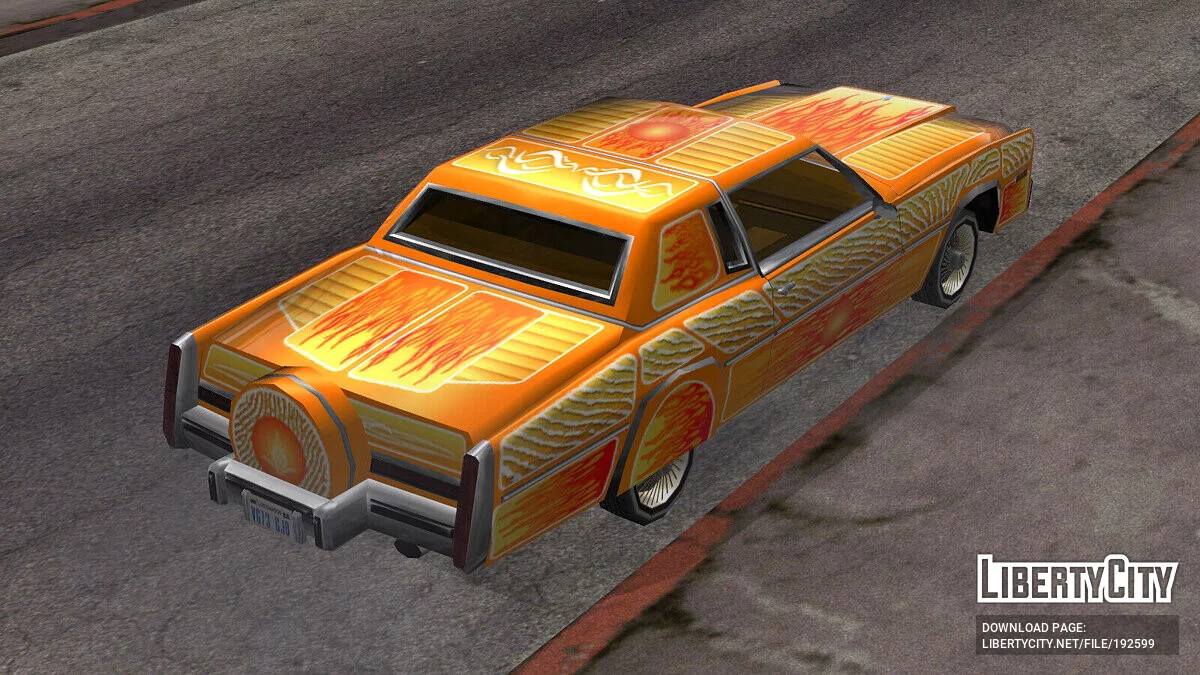 Lowrider Albany Esperanto de 1976 / GTA San Andreas