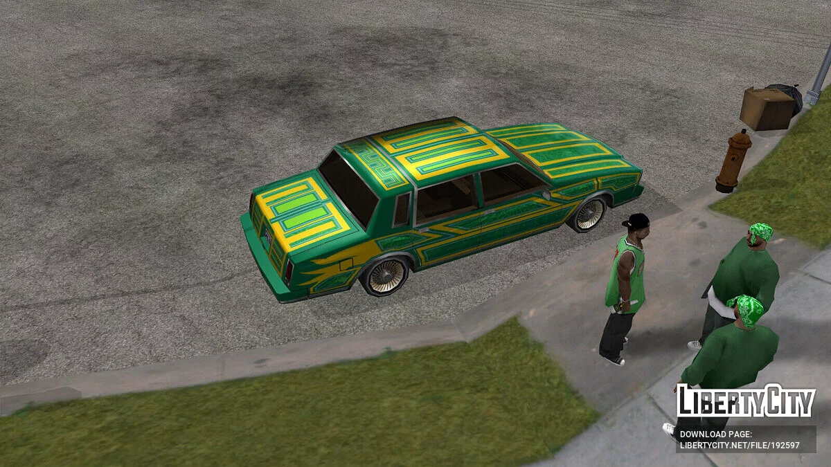 1978 Declasse Tahoma Lowrider / GTA San Andreas