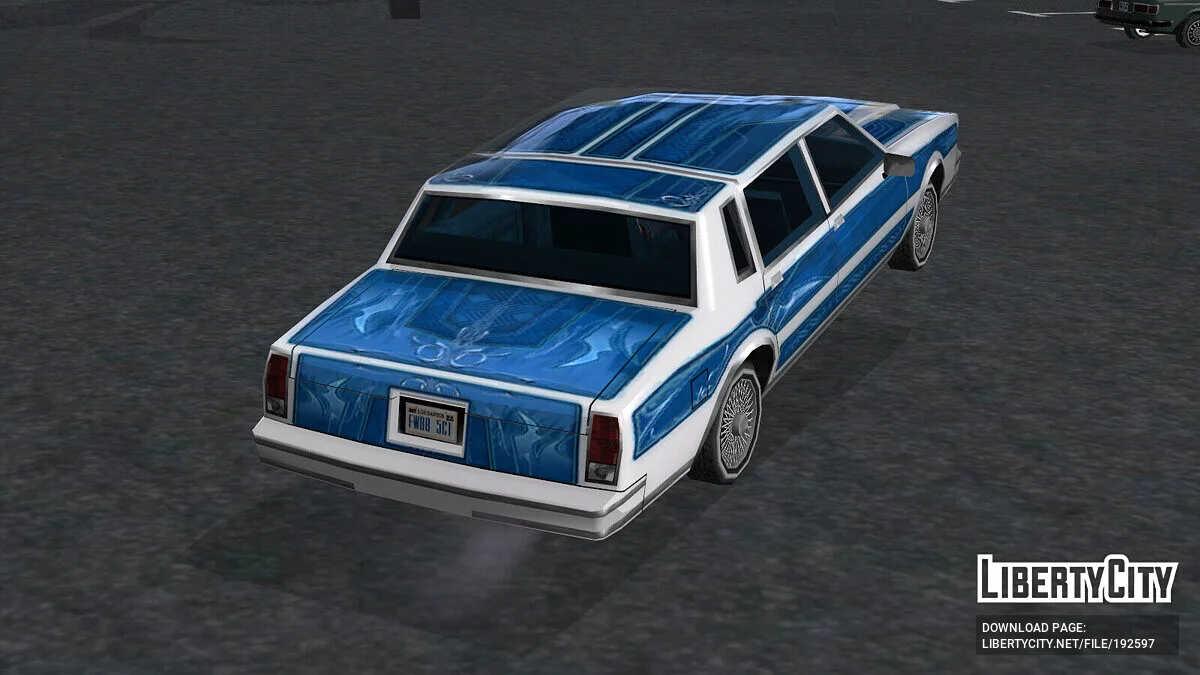 1978 Declasse Tahoma Lowrider / GTA San Andreas