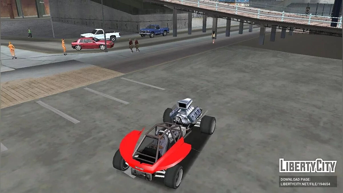 Hot Wheels style Bandito / GTA San Andreas