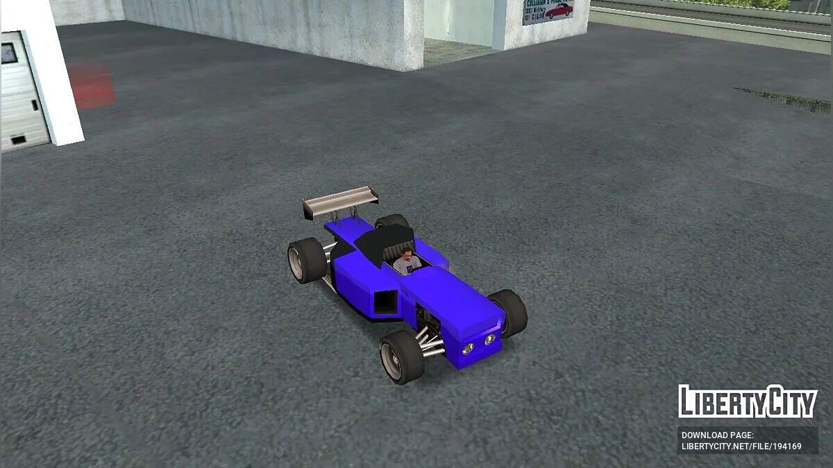 Open Wheeler Tractor V2 / GTA San Andreas