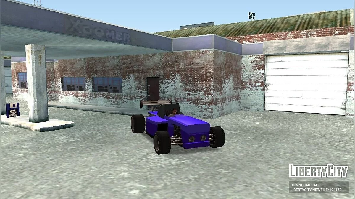 Open Wheeler Tractor V2 / GTA San Andreas
