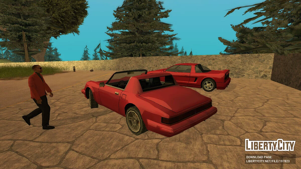Pfister Comet 1998 / GTA San Andreas
