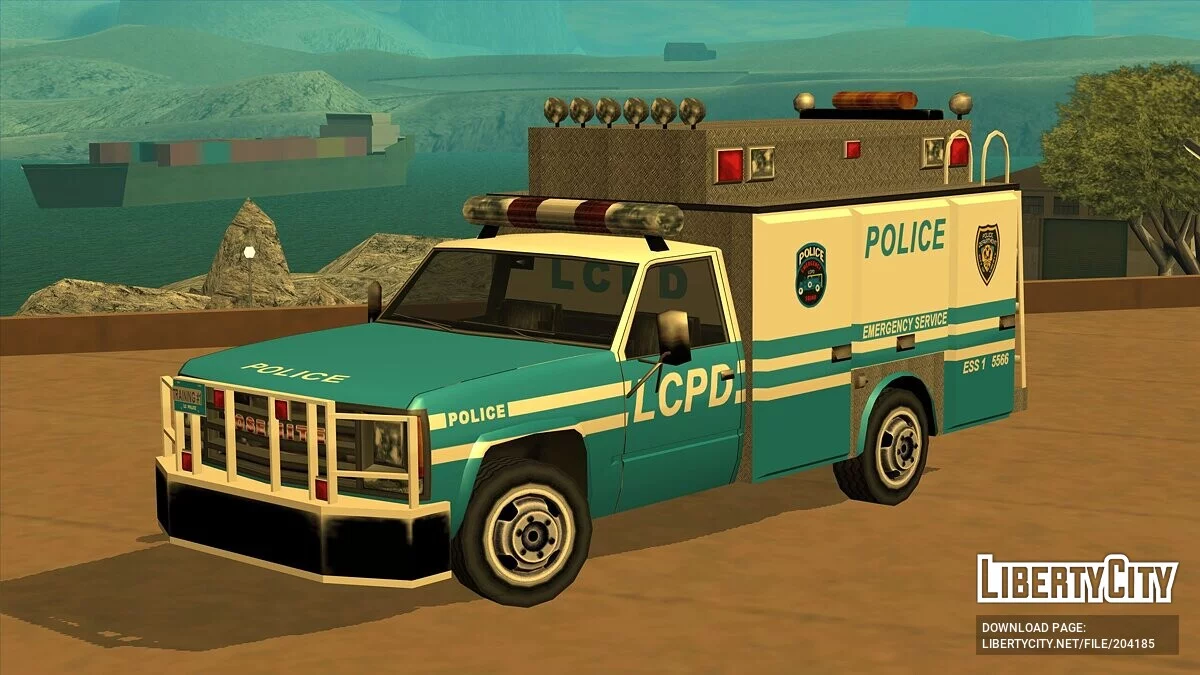 Pak Kendaraan LCPD Pt.1 / GTA San Andreas