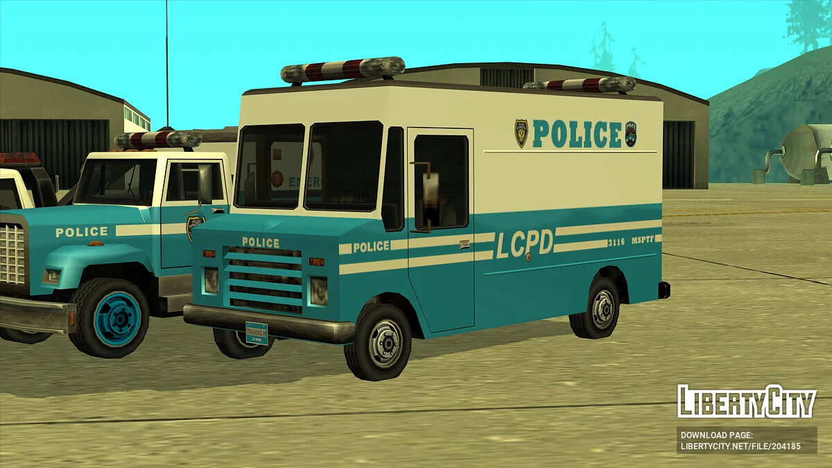 Pak Kendaraan LCPD Pt.1 / GTA San Andreas