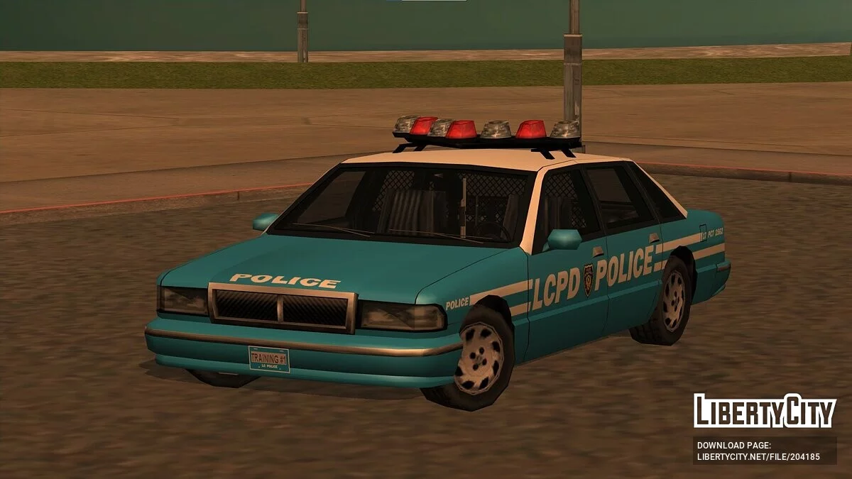 LCPD Vehicle Pack Pt.1 / GTA San Andreas