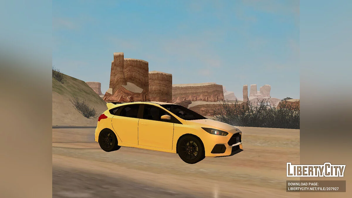 فورد فوكس RS MK3 2017 / جي تي إيه سان أندرياس