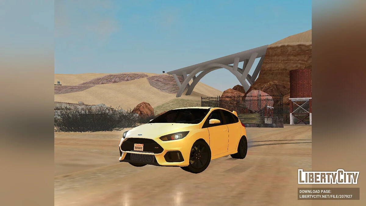 فورد فوكس RS MK3 2017 / جي تي إيه سان أندرياس