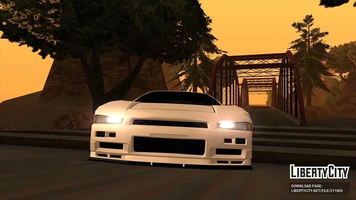 Infernus Whiteray mit AUDI A7 Lichtern / GTA San Andreas