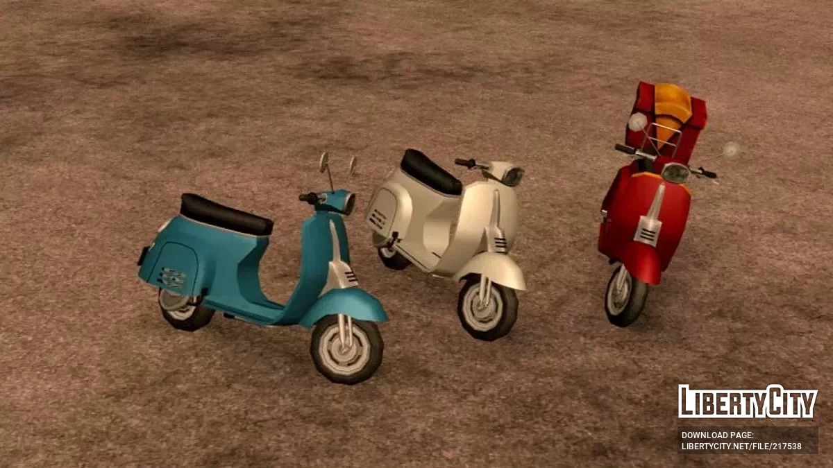 1988 Pegassi Faggio / GTA San Andreas