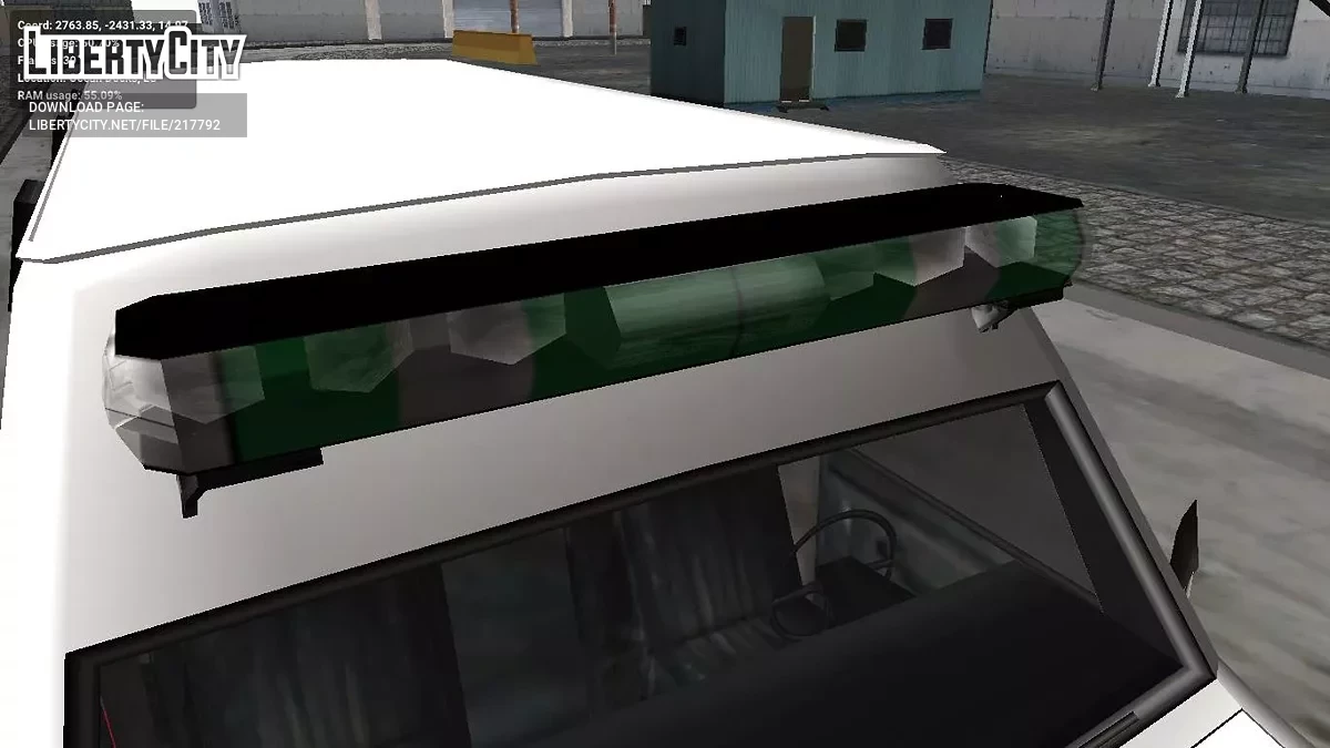 Rumpo Ambulância SAME 107 - Ambulância da Argentina / GTA San Andreas