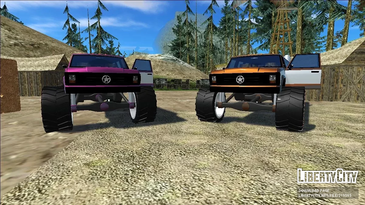 Monster A Lifted Truck / GTA San Andreas