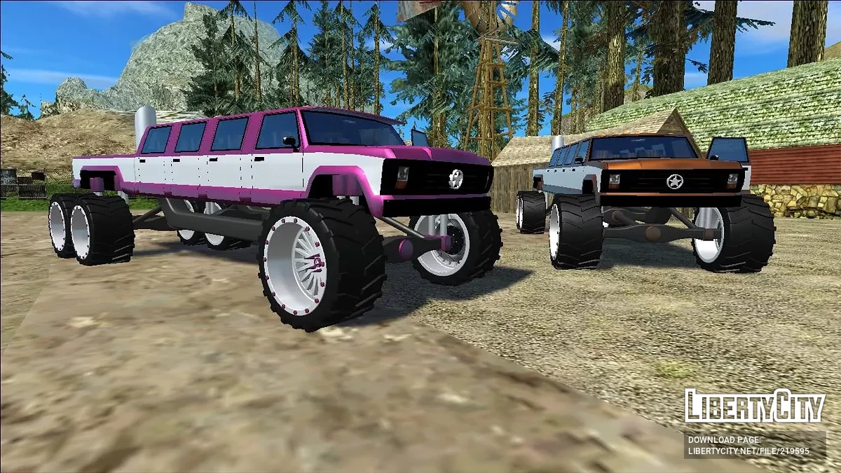 Monster A Lifted Truck / GTA San Andreas
