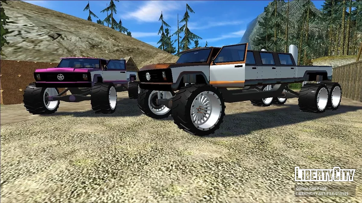 Monster A Lifted Truck / GTA San Andreas
