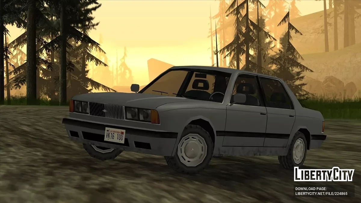Ubermacht Sentinel 1981 / GTA San Andreas