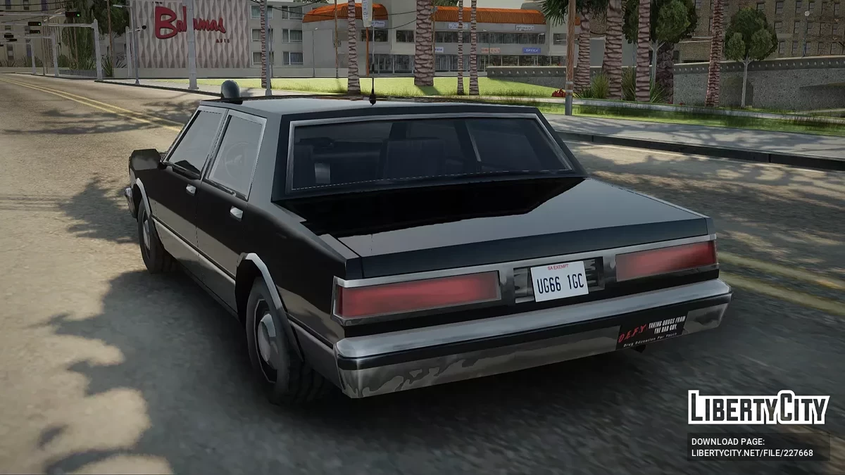 Прем'єр LSPD без розпізнавальних знаків / GTA San Andreas
