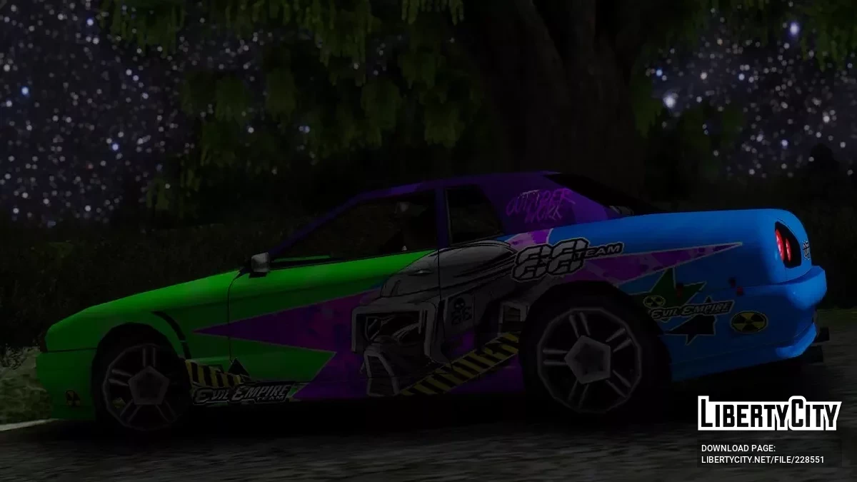 Окраска Elegy / GTA San Andreas