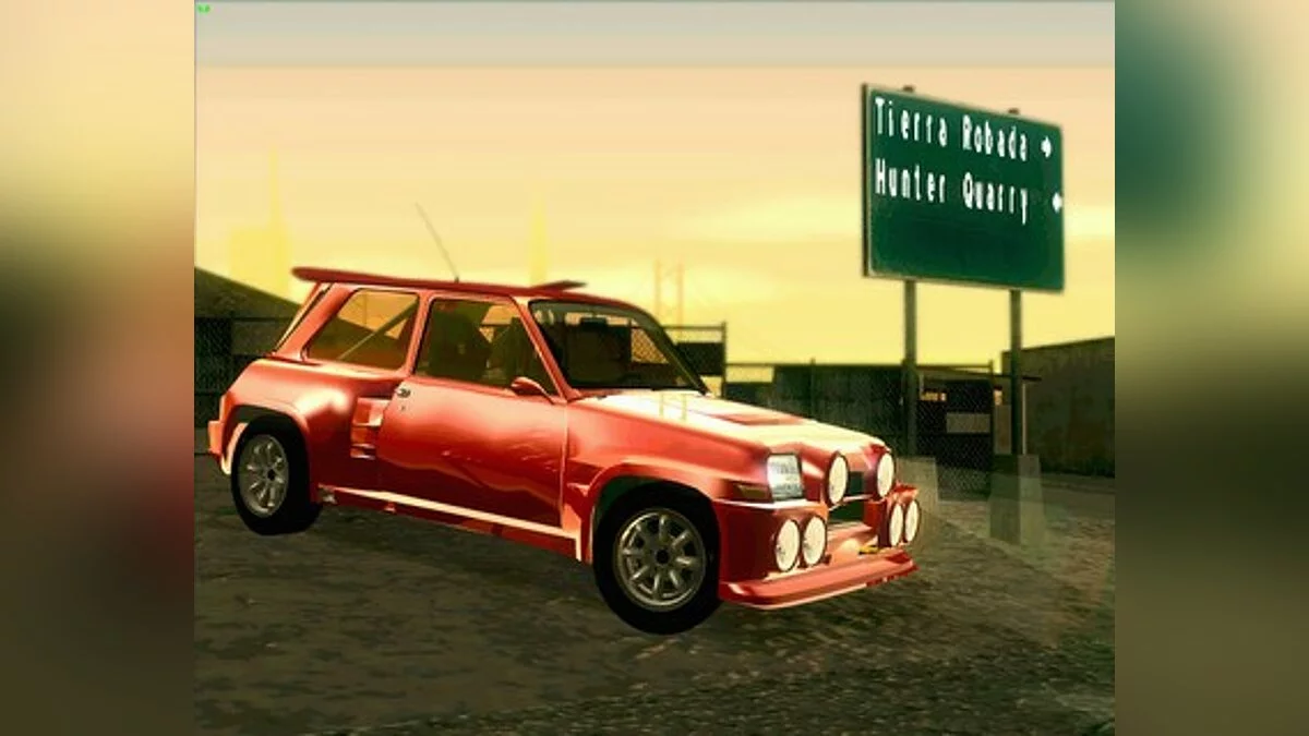 Renault 5 Maxi Turbo / GTA San Andreas