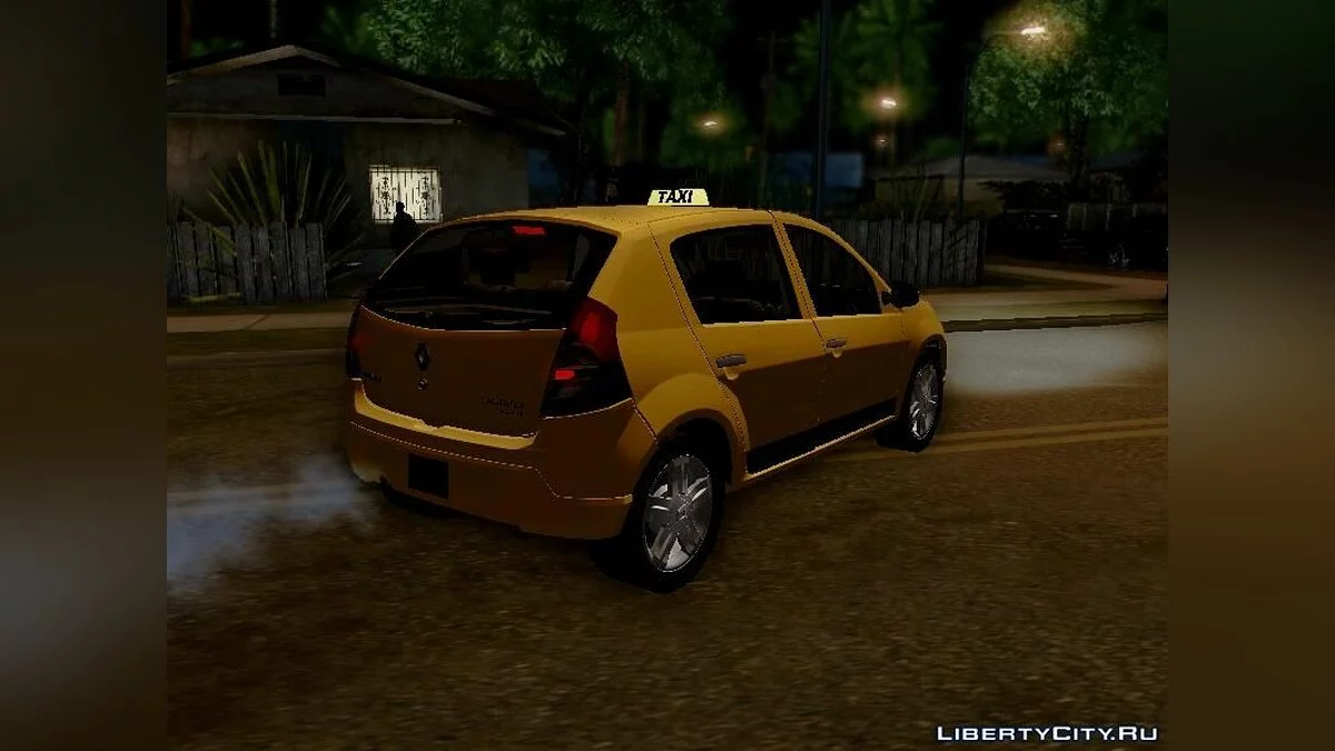 Renault Sandero taxi / GTA San Andreas