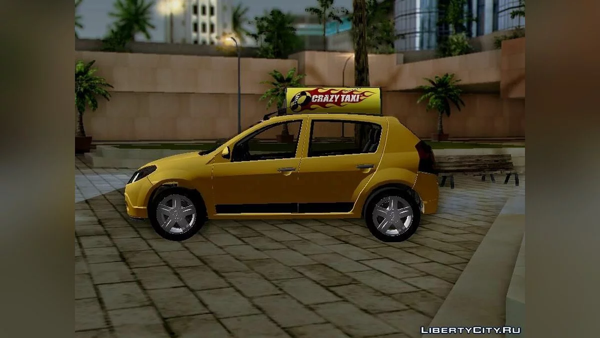 Renault Sandero taxi / GTA San Andreas