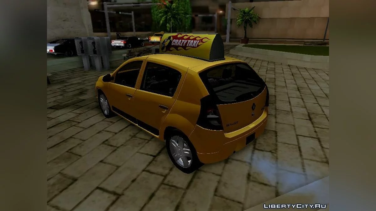 Renault Sandero taxi / GTA San Andreas